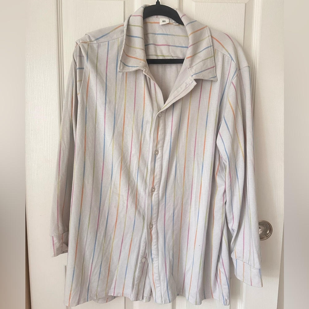 BP women’s pajama set- long sleeve top and shorts